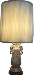 Vintage Floral Lamp