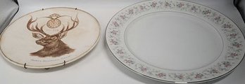 Collectors Plates, Including BPOE ELKS Convention Plate From Santa Barbara, CA, Over 100 Years Old