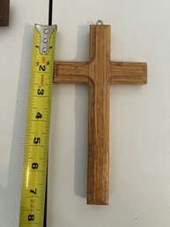 Wall Hanging Wooden Cross Set