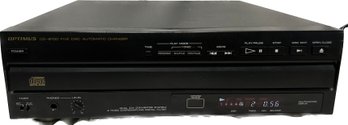 Optimus CD-6100 Five Disc Automatic Changer. 14x15x4