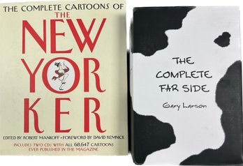 The Complete Cartoons Of The 'New Yorker' By Robert Mankoff, Volume One Two And Three - 11.5x1.5x13