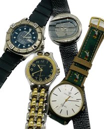 Vintage Ladies & Mens Watches Untested, Silvertone/goldtone-Milan, Vivani, Solitaire, Jules Jurgensen