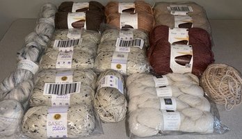 20 Rolls Of Yarn-Alpaca, Cashmere