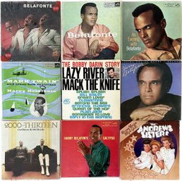 Harry Belafonte Records Including The Many Moods Of In Wrap And Other Artists!