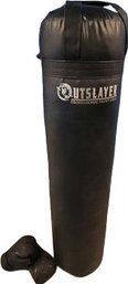 UTSlayer Punching Bag (60'H X 14'D) With Liberlupus 16oz Gloves.