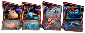 Disney Pixar Cars Collectible, 4pcs, Hamm, Dinoco Chick Hicks, Barney Stormin, Ghostlight Ramone - 20'