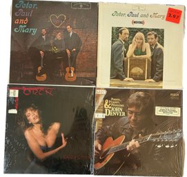 Lots Of 1970s Vinyl Records, 'Peter, Paul & Mary', 'John Denver' And Many More