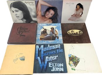 Elton John Madman, Rita Coolidge, The Allman Brothers Band Dream, The Beatles, And More Vinyl Records