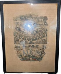 'Roadsters Album' Framed Art, 16Lx11W