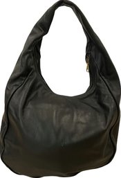 Il Bisonte Goatskin Hobo Bag Made In Italy