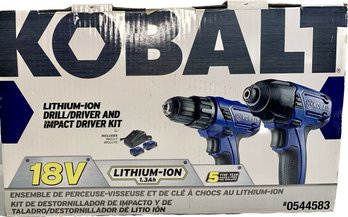 Kobalt Lithium-ion Drill/driver And Impact Kit