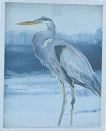 Artwork Reproduction, Bird, Watercolor, 16' X 20'