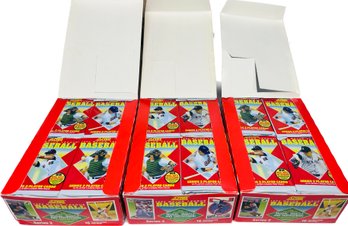 3 BOXES - Score 1992 Major League Baseball Series 2 Cards