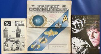 Assortment Of Star Land And Starfleet Communique Magazines And Newspapers (total Of 3)