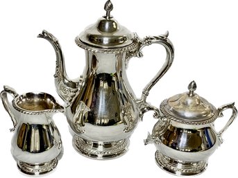 Gorham Antique  Silver Tea Set - See Details In The Photos Of Markings