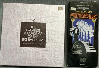 Cassette Tape Box Sets- Duke Ellington, Glenn Miller