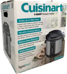 Cuisinart 6 Quart Electric Pressure Cooker