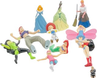 Mini Character Plastic Figurines- Some Disney Characrers
