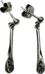 925 Silver Earrings, 1.26g