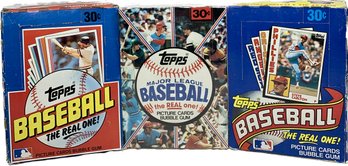 3 BOXES - Topps Baseball Cards & Bubble Gum