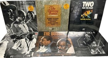 UNOPENED Jazz Vinyl Records, Pablo (6), Joe Pass, Basie Jam, Herb Ellis