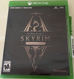 Two XBOX ONE Games: Monopoly & Skyrim