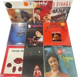 (9) Unopened Vinyl Records, Hadda Brooks, Tina Britt And Many More