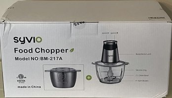 Syvio Food Chopper: New In Box
