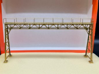 Precision Scale Co., Common Standard Signal Bridge 4-tracks, #15326 HO Scale, Made In Korea By Woo Sung