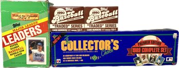 1989 Topps Major League Leaders Baseball Cards,1989 Upper Deck Premier Edition Baseball Cards,1990 Topps Cards