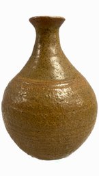 Textured Pottery Vase - 6x6x8.5