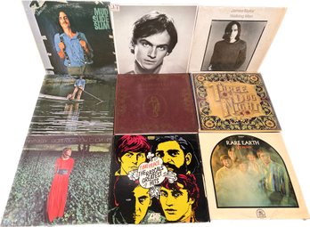 Vintage Vinyl Recrods - Three Dog Night, James Taylor, Jethro Tull, Rare Earth, The Rascals, And More