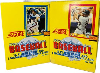 Score 1990 Major League Baseball Player Cards