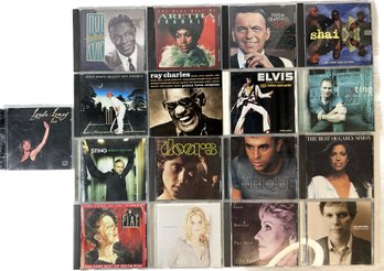 Classic CD Collection- Elvis, Elton John, Frank Sinatra, Ray Charles, Nat King Cole, Aretha Franklin & More!