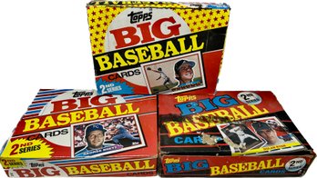 3 BOXES - Topps Big Baseball Cards