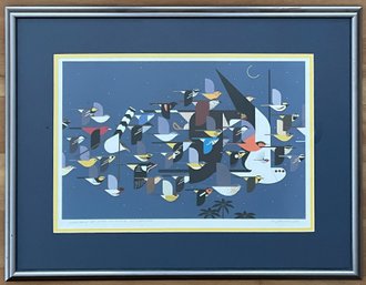 'Mystery Of The Missing Migrants,' Artwork Signed By Artist Charley Harper, 19' X 25'