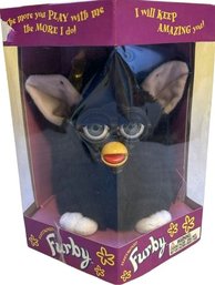 Vintage 1998 Electronic Furby Model 70-800 By Tiger Electronics- In Unopened Box, Some Dents