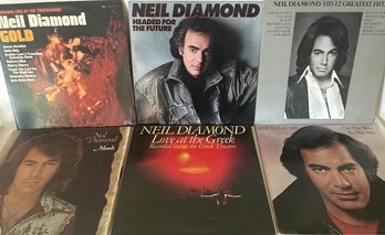 6 Neil Diamond Vinyl Records