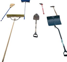Gardening Tools: Axes, Brooms And Shovels