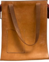 KIKA Leather Work Bag- 12Lx4Wx15H