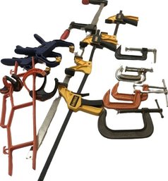 Clamps, Metal And Plastic