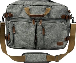 CoolBell Work Or Travel Bag With Multiple Pockets 19x15x4