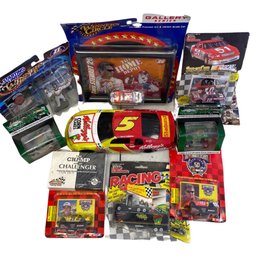 Collection Of Racing Memorabilia (Including Racing Cards, Collectors Car, Etc.)