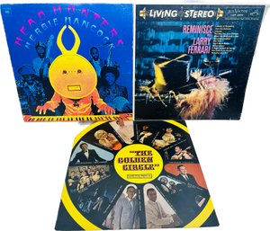 Vintage Vinyl Records-Head Hunters Herbie Hancock, Larry Ferrari, The Golden Circle Vinyls