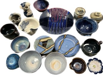 Art Pottery, Mugs, Round Dish, Soup Bowls And Many More, 13' Largest