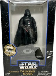 Star Wars Darth Vader Electronic Talking Bank In Box