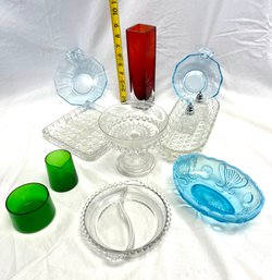 Collection Of Colorful & Beaded Glass Pieces