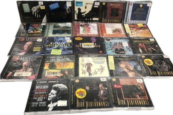 23 Unopened CDs- Beethoven, Horowitz,high Performance, Richter, Arthur Fiedler, And Many More