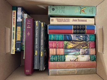 The Wizard Of Oz, Hans Andersens Fairy Tales, Grimms Fairy Tales, And More. 4 Boxes Books