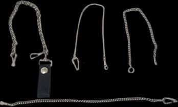 Silver Tone Bracelet Chains